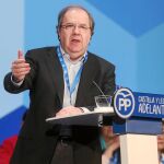 Herrera en su último discurso como presidente del PP de Castilla y León.