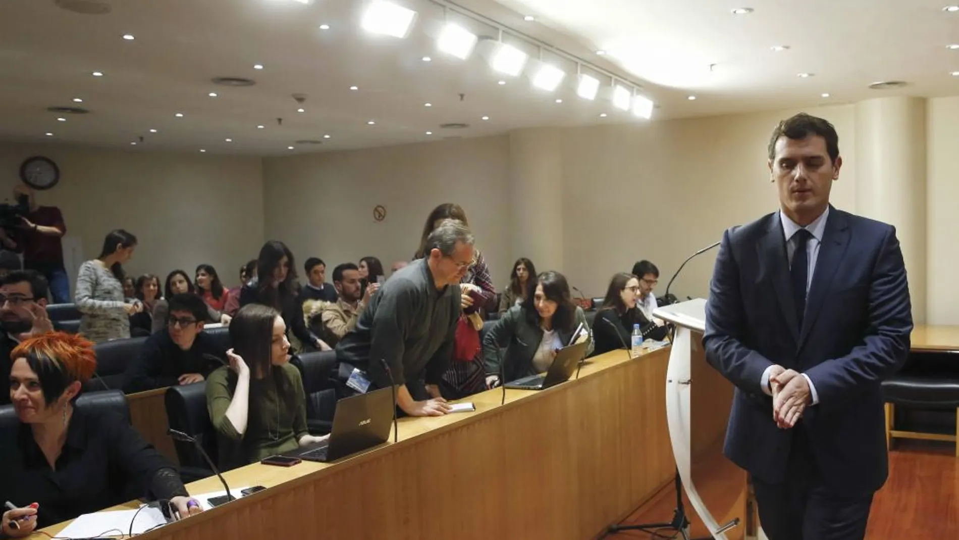 El presidente de Ciudadanos, Albert Rivera.