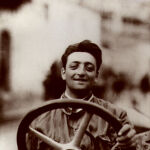 Enzo Ferrari en su juventud