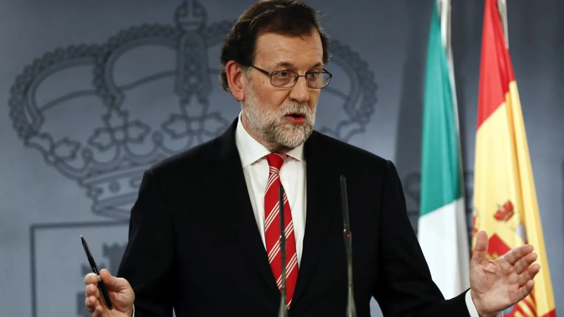 El presidente del Gobierno, Mariano Rajoy