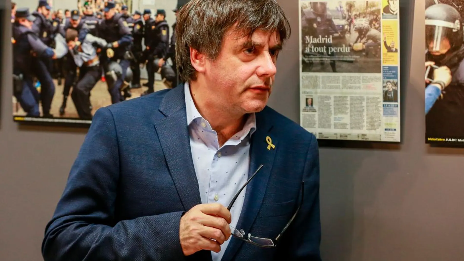 El expresidente de la Generalitat Carles Puigdemont / Foto: Efe