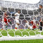 Héctor Moreno consigue el tanto del empate mientras Rui Patricio sólo puede observar