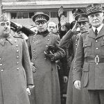 Franco y el mariscal Pétain, durante un encuentro en 1941