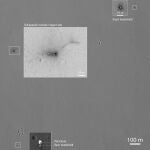 Primeras imágenes del cráter de la nave Exomars que se estrelló en Marte