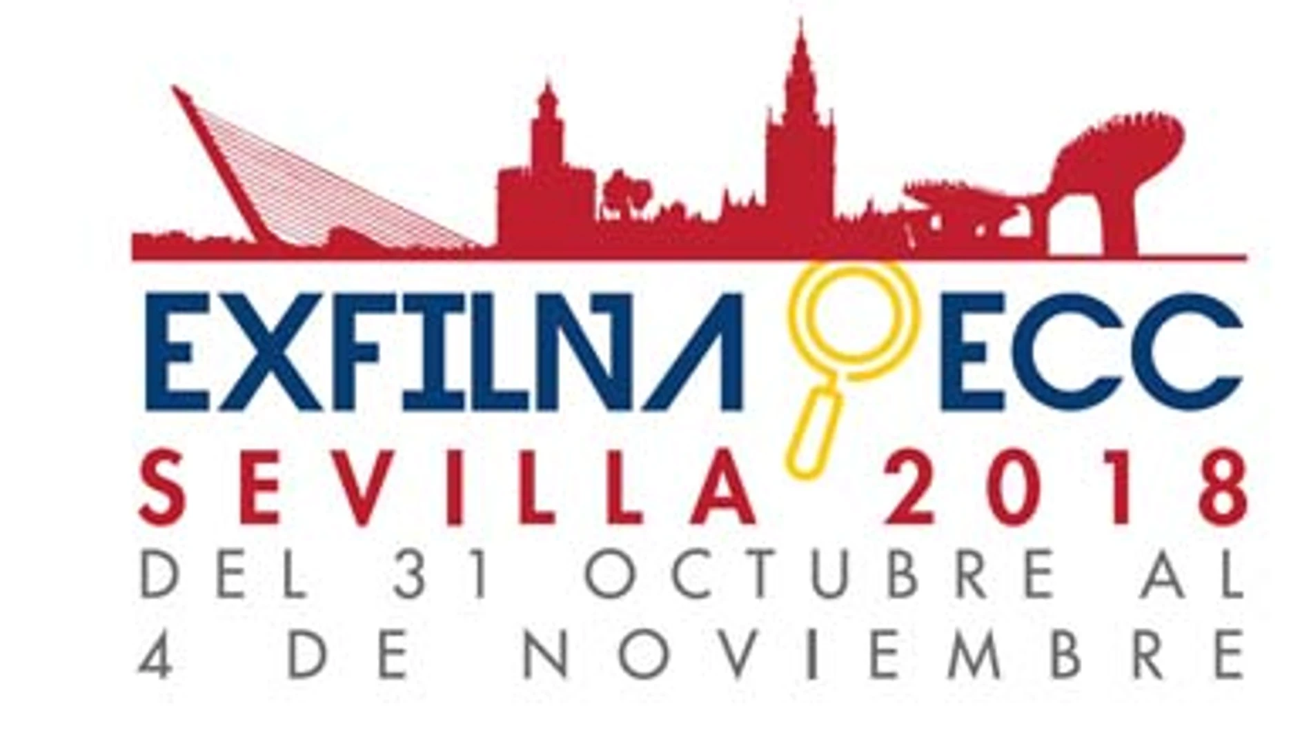 Cartel de Exfilna-Ecc, celebrada en Sevilla