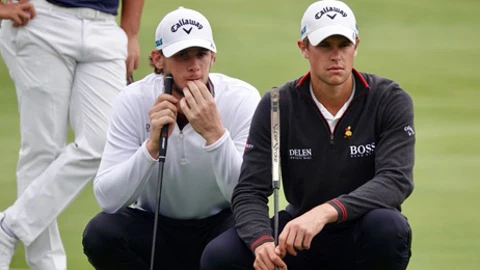 Thomas Pieters y Thomas Detry