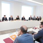 El presidente Puig intervino ayer en la mesa redonda «Retos económicos de las comarcas»