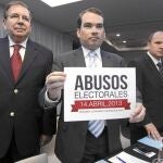 El diputado de la oposición venezolana Tomás Guanipa, ayer, en Madrid