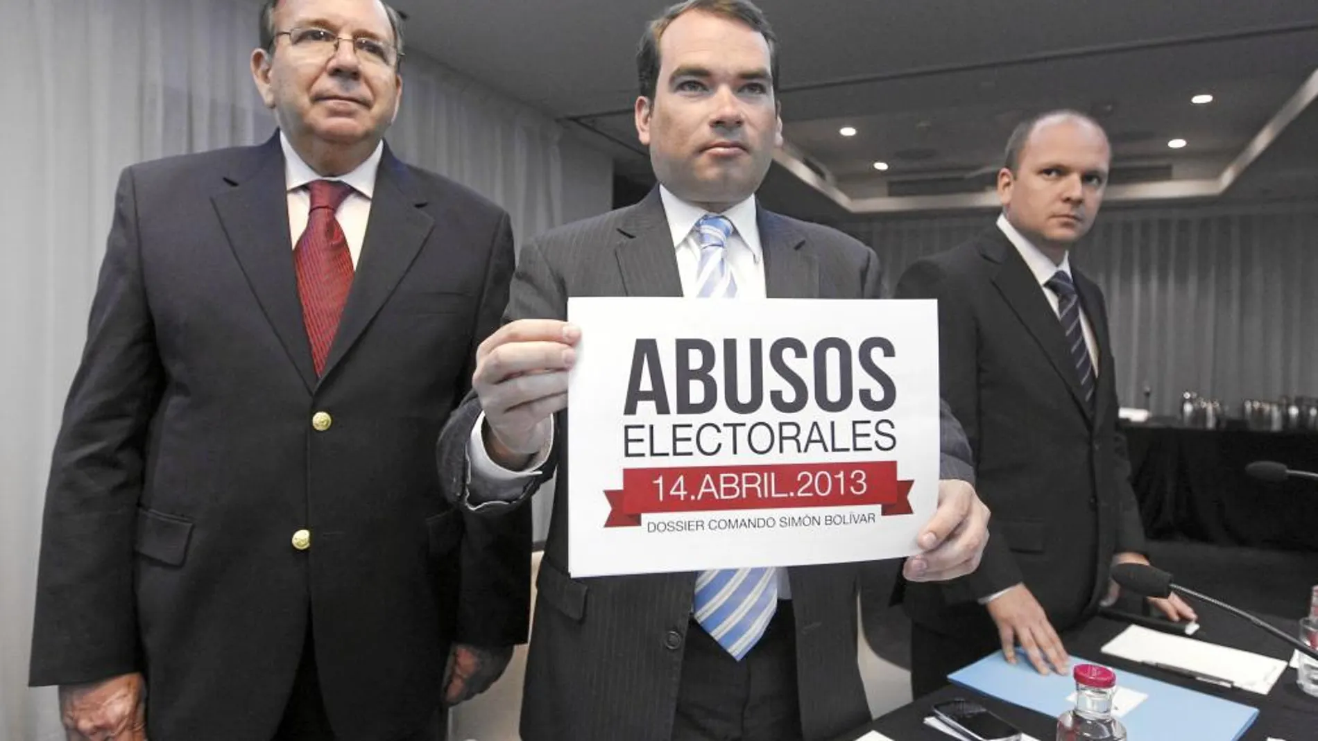 El diputado de la oposición venezolana Tomás Guanipa, ayer, en Madrid