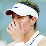 Garbiñe cayó en primera ronda