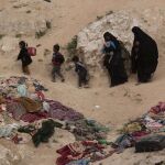 Imagen posterior a un ataque terrorista ocurrido en Siria
