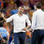 Luis Enrique, entrenador del Barcelona