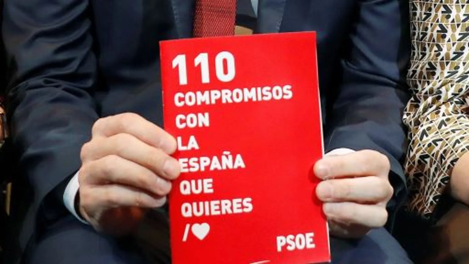 Los 110 compromisos del PSOE