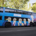 El «Tramabús» ha continuado su ruta por las calles de Madrid después de que sufriera problemas técnicos