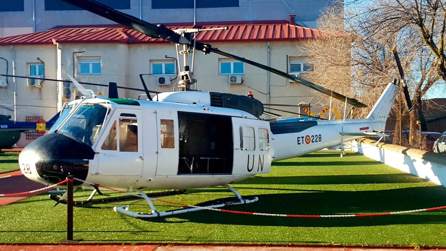 El Museo del Aire de Madrid incorpora un helicóptero “Huey” como los de “Apocalypse Now”