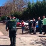 Homenaje de la Guardia Civil a uno de sus compañeros