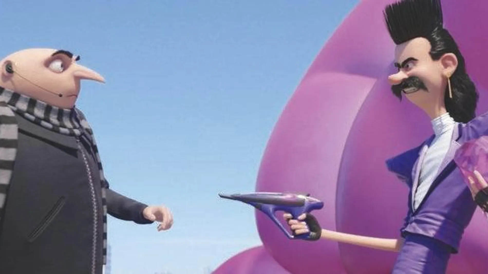 «Gru 3», el doble de villano