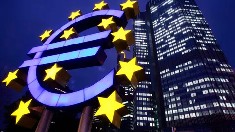 Banco Central Europeo (BCE) en Frankfurt (Alemania) / Ap