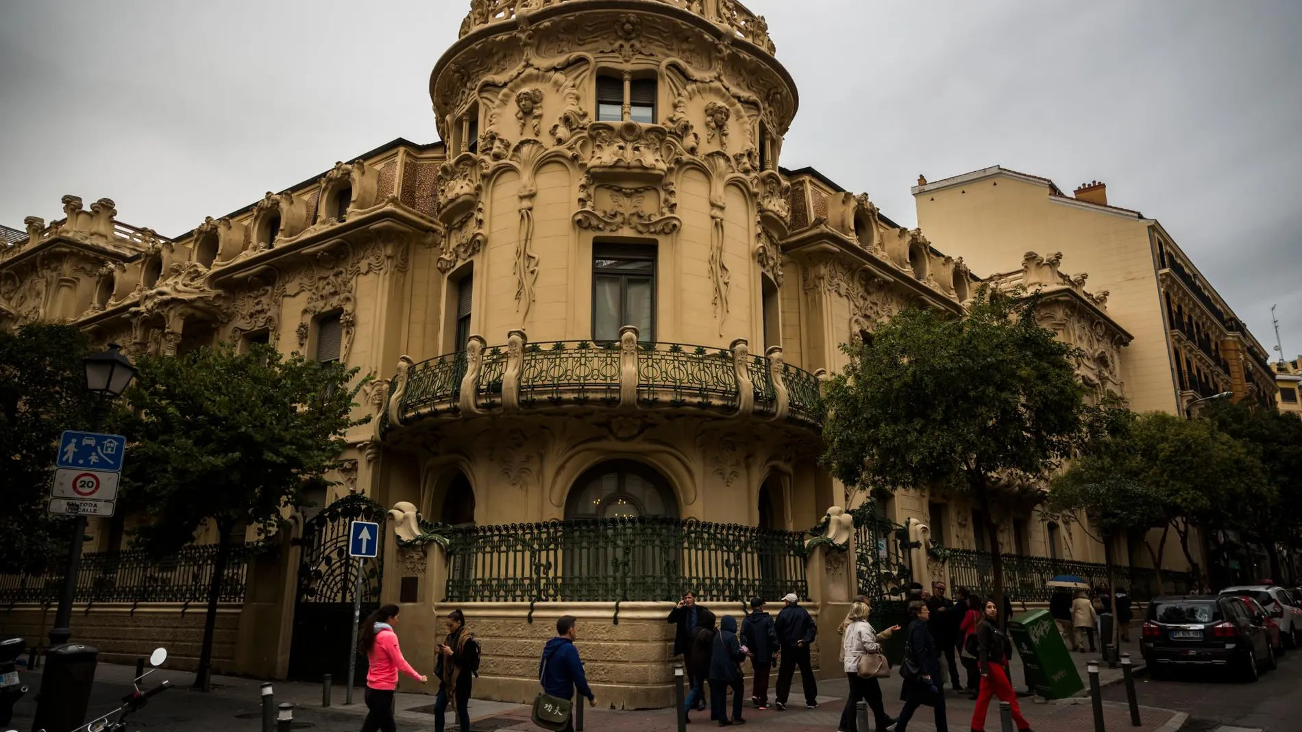 La sede principal de la SGAE en Madrid