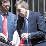 El Fiscal Jefe Anticorrupción, Manuel Moix, esta semana saliendo de la Fiscalía