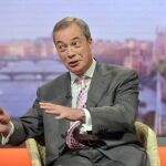 El líder del partido UKIP, de Nigel Farage