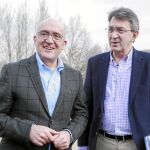 Los presidentes de las diputaciones de León y Valladolid, Juan Martínez Majo y Jesús Julio Carnero.