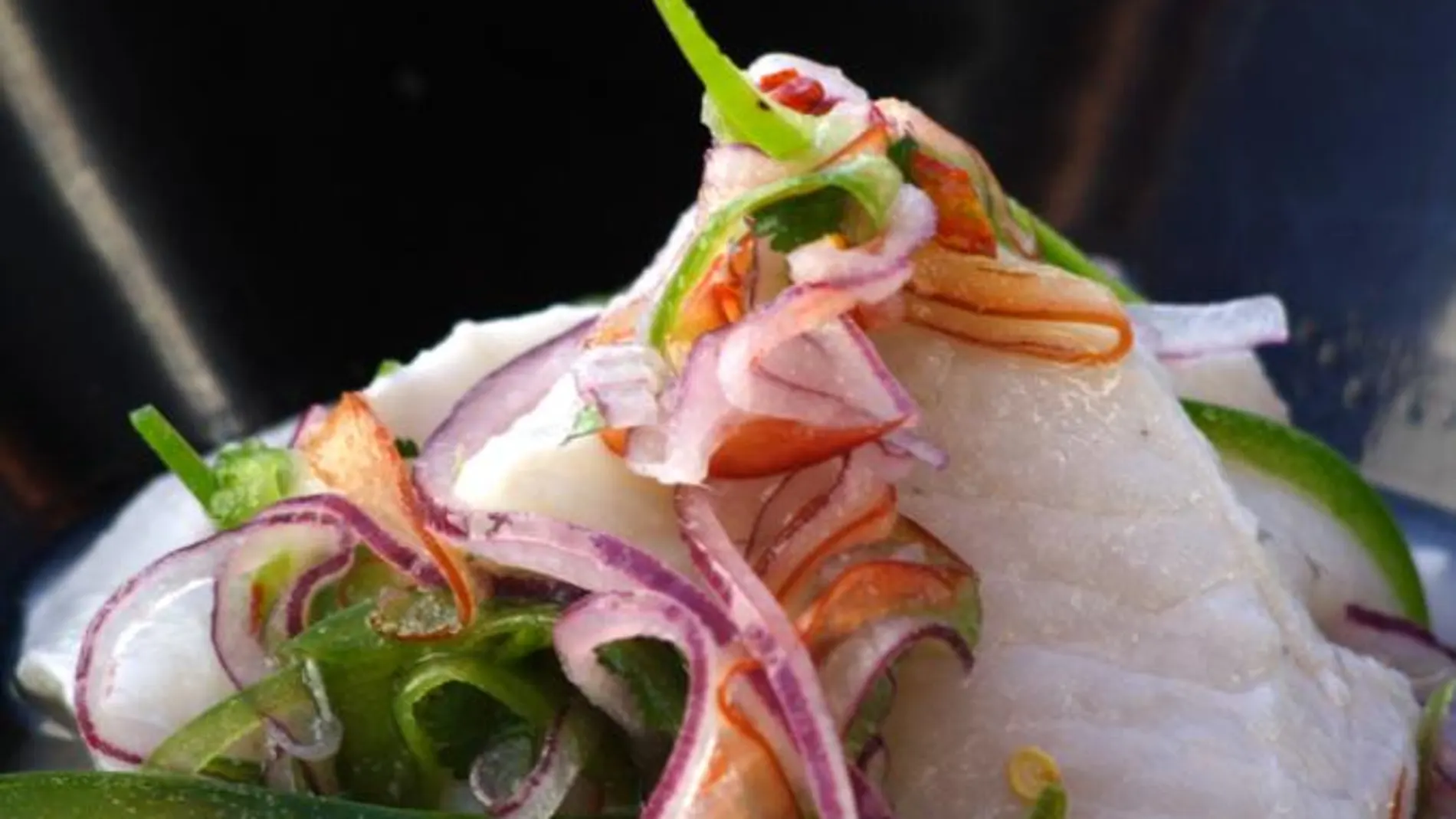Ceviche de corvina salvaje