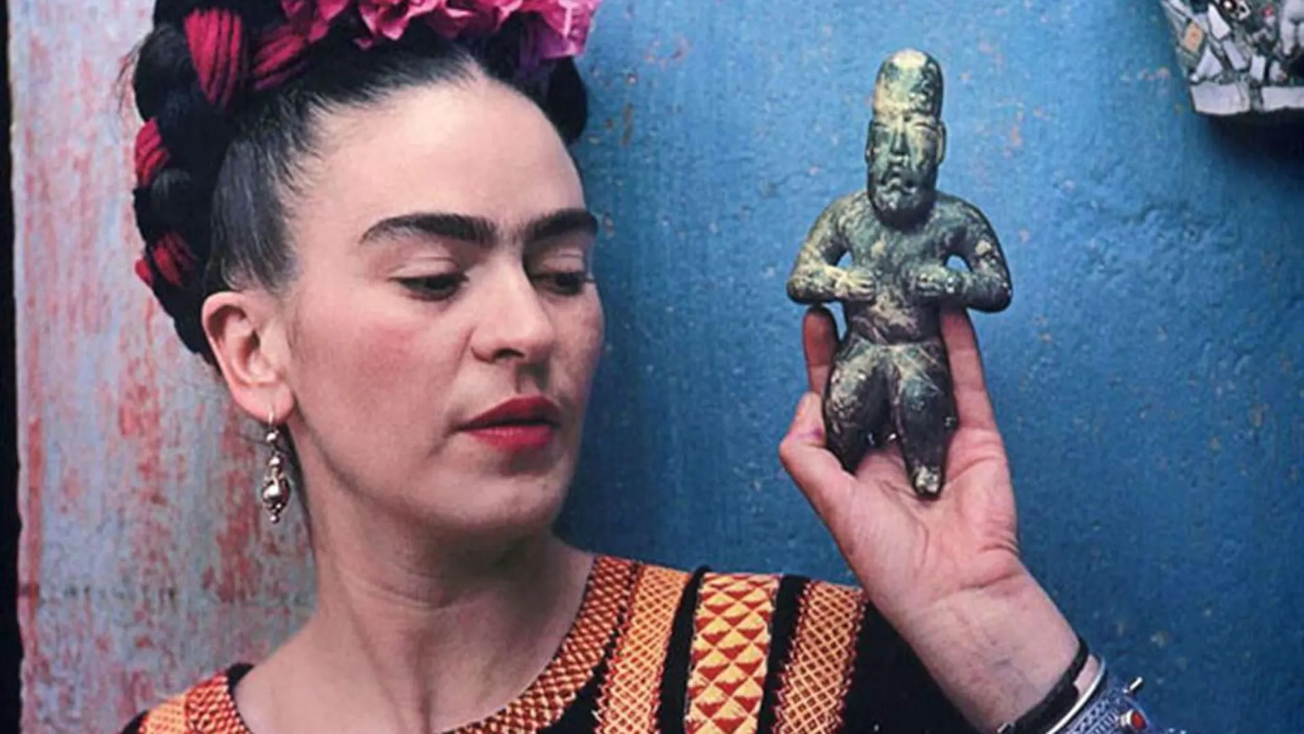 Fotografía en 1931 que muestra a Frida Kahlo durante su estancia en el Hotel Barbizon
