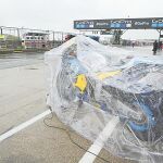 Las motos no pudieron rodar ayer en Silverstone/ Efe