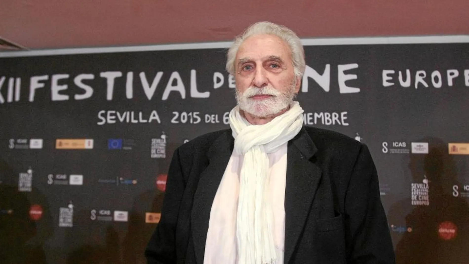 Paul Vecchiali, ayer en el Festival de Cine Europeo de Sevilla