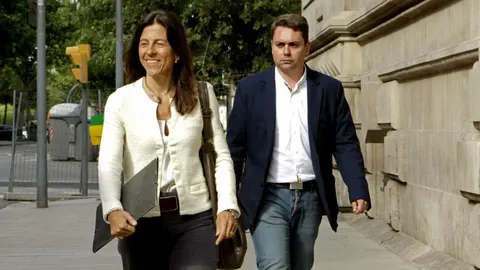 Imagen de 2014 de la esposa de Oriol Pujol, Anna Vidal