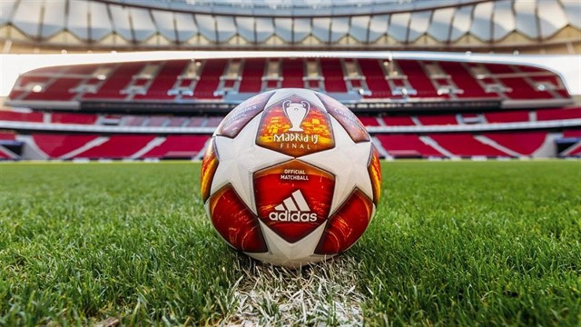 Adidas ha presentado hoy el balón de la Final que se jugará en el Wanda Metropolitano