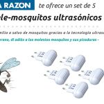 Repele-mosquitos ultrasónicos