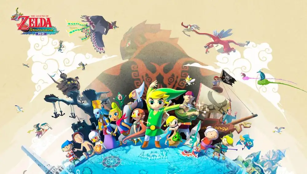Imagen promocional de &quot;The Legend of Zelda: Wind Waker&quot;