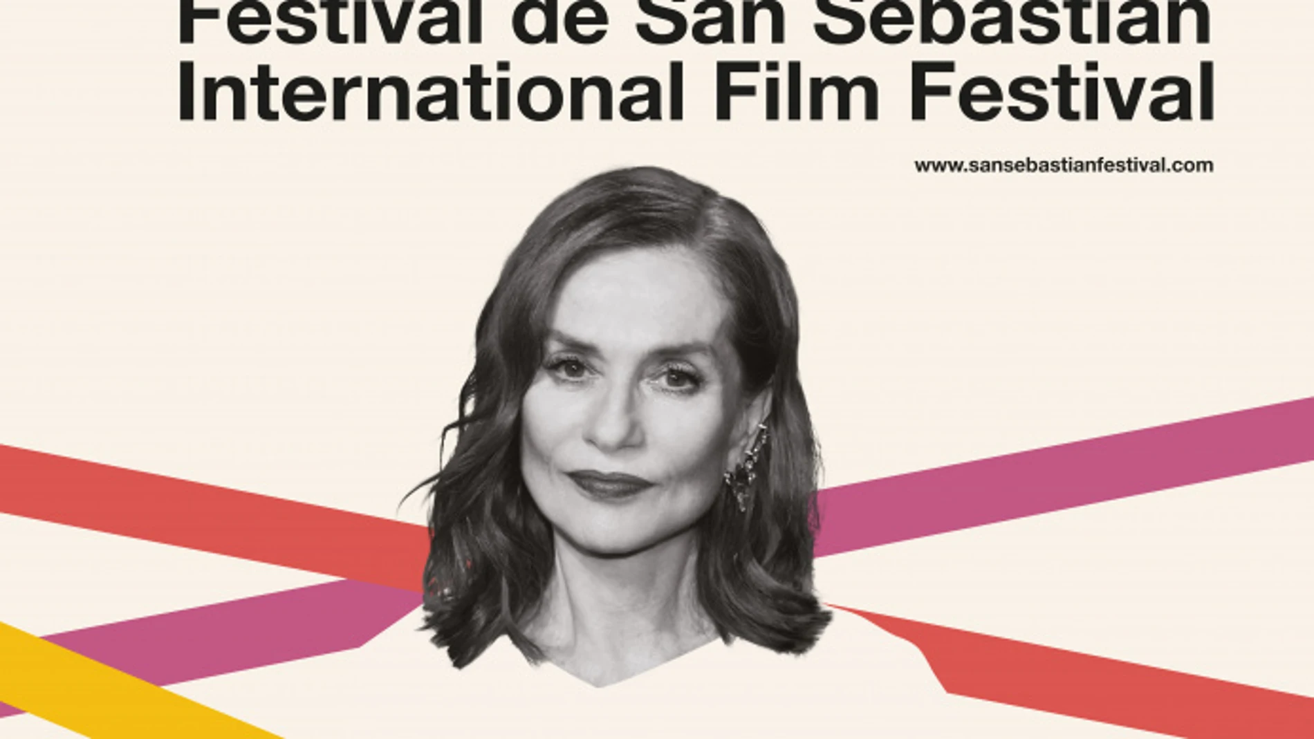 Isabelle Huppert, protagonista del cartel del 66 Festival de San Sebastián