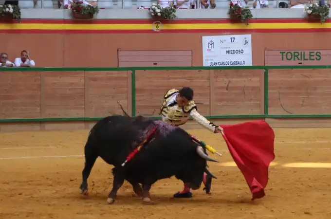 El fallo a espadas emborrona el buen toreo al natural de Carballo y Gardel