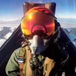 Así lanza en vivo un F18 del Ejército del Aire español un misil aire aire Iris-T