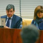 El viceconsejero madrileño Miguel Ángel Ruiz en la Comisión de investigación por corrupción en la Comunidad de Madrid