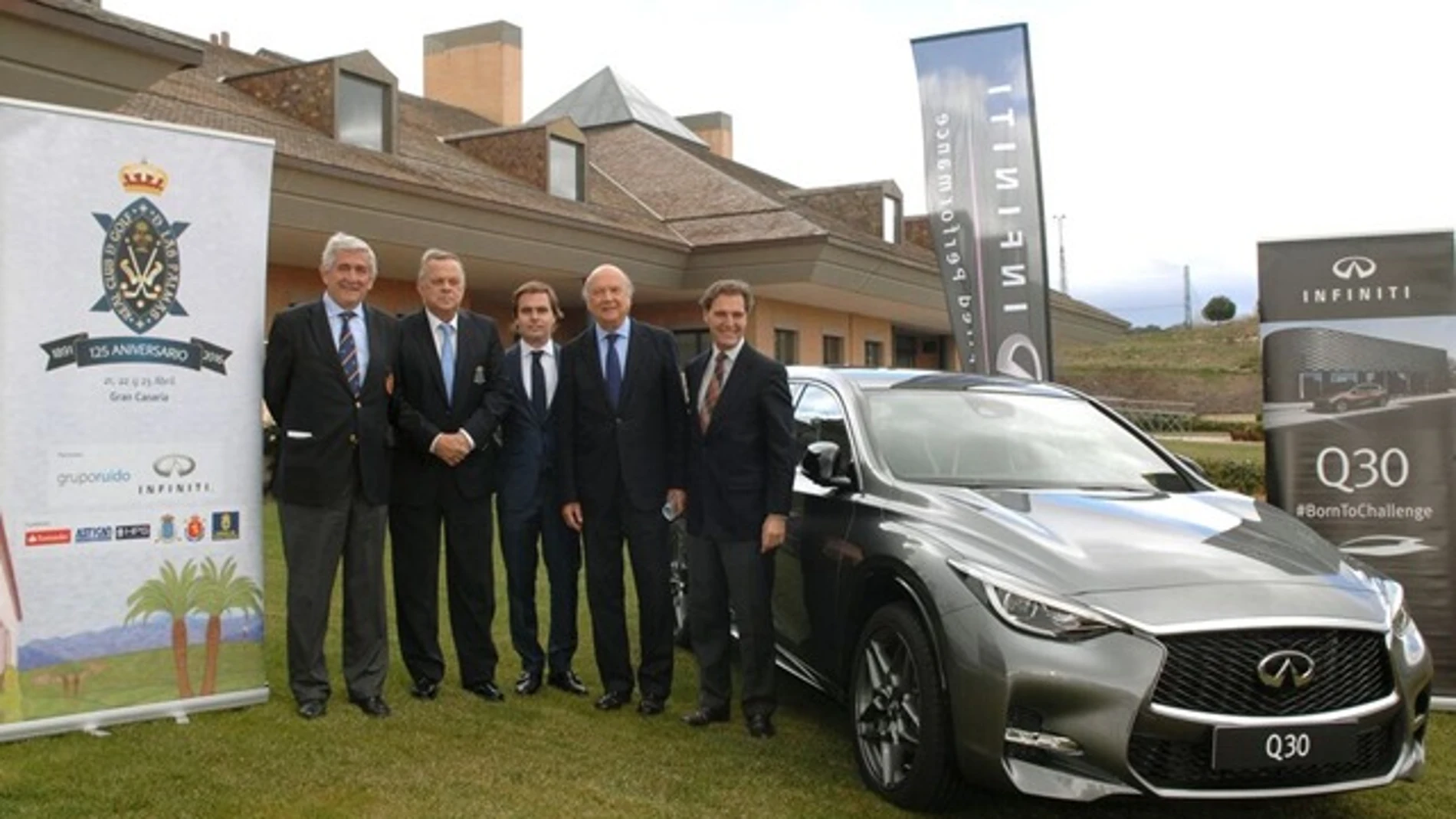 Presentación del aniversario del golf