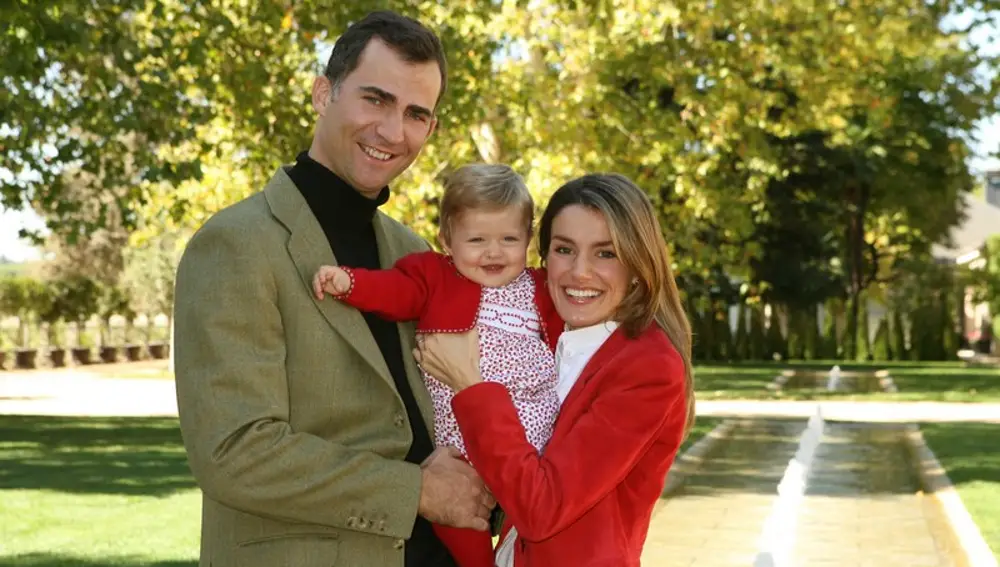 Primer cumpleaños de la Princesa Leonor