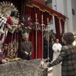 La Reina Sofía ha visitado esta mañana la basílica madrileña de Jesús de Medinaceli