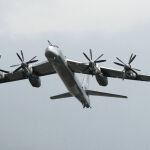 Imagen de un Tupolev Tu-95 "Bear"