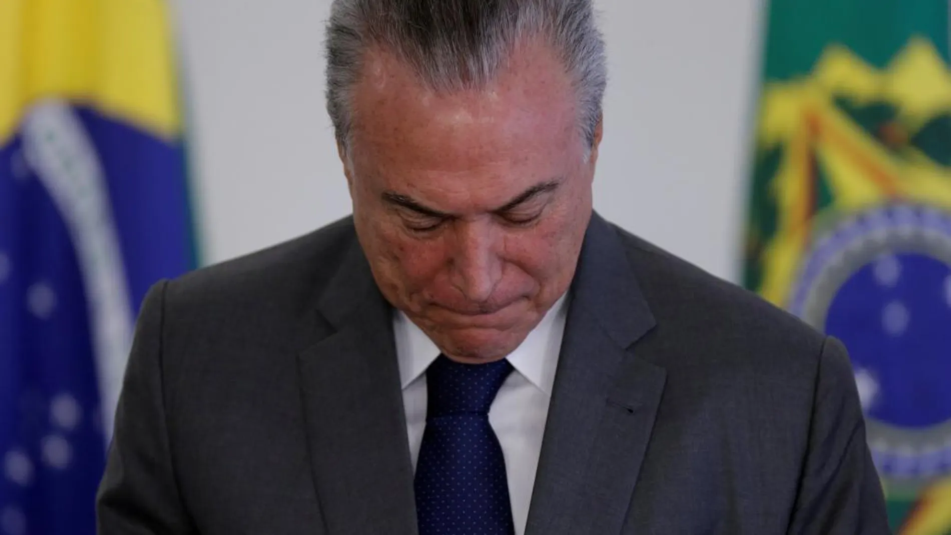 El presidente brasileño, Michel Temer, en una imagen de archivo