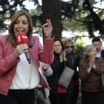 La presidenta de la Junta de Andalucía y candidata a las primarias del PSOE, Susana Díaz.