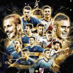 Cartel con el que la Conmebol anuncia la final de la Libertadores entre River Plate y Boca Juniors