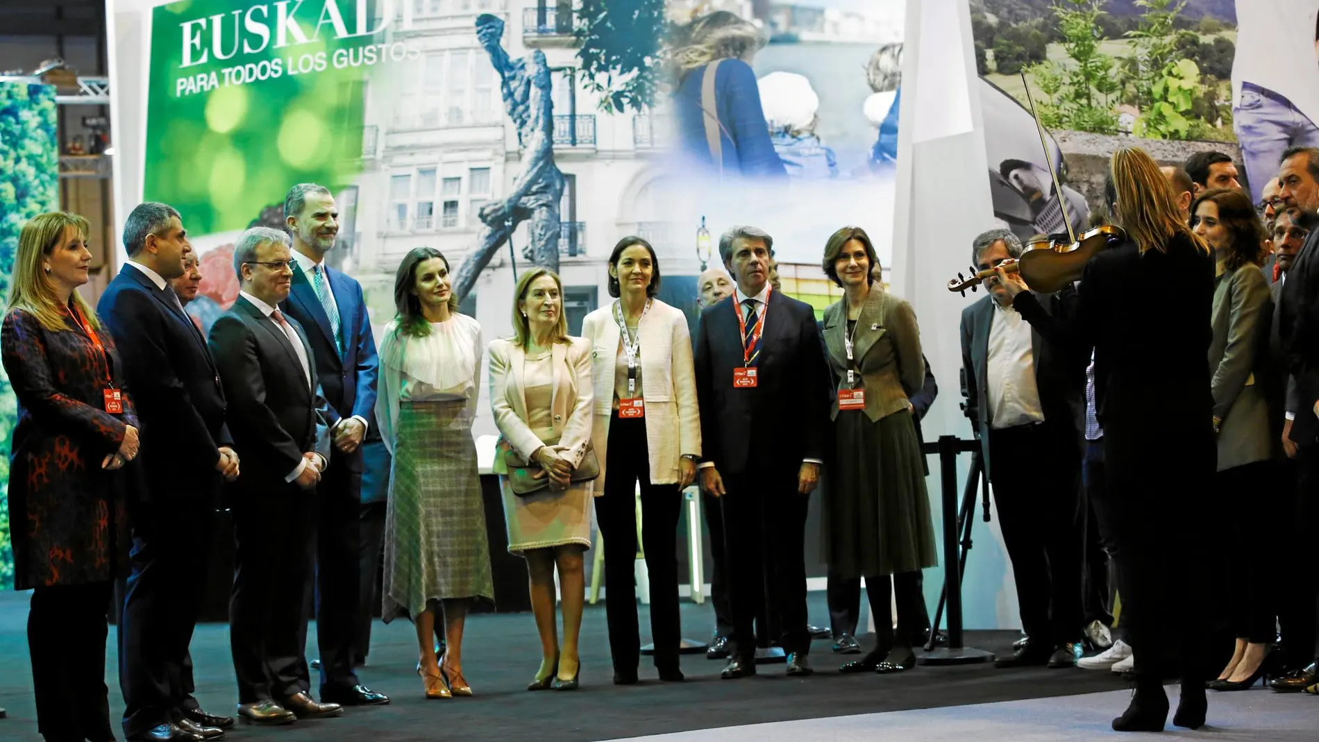 Los Reyes fueron los encargados de inaugurar la 39º edición de la Feria Internacional de Turismo el pasado miércoles