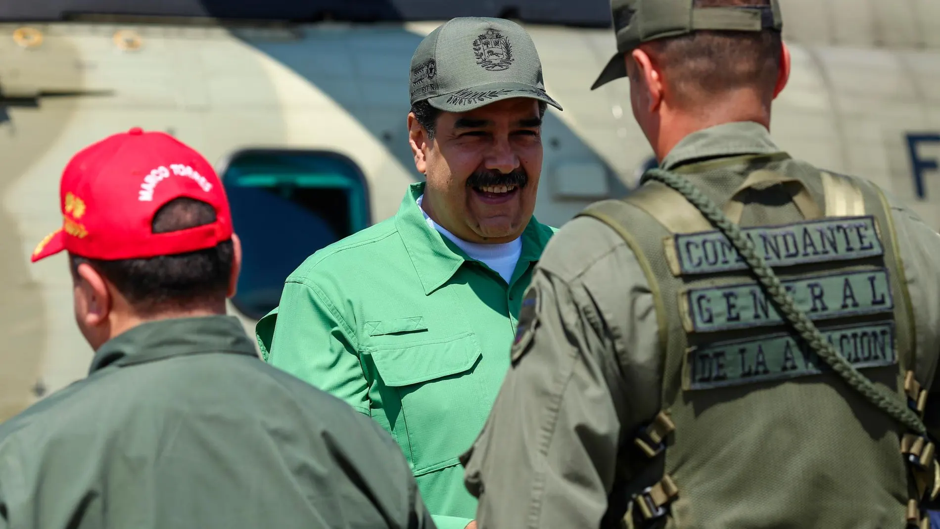 Nicolás Maduro, ayer. Fotografía cedida por el Palacio de Miraflores