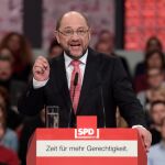 Martin Schulz habla durante el congreso federal del SPD.