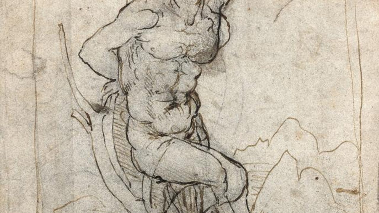 Un dibujo de Da Vinci encontrado por sorpresa