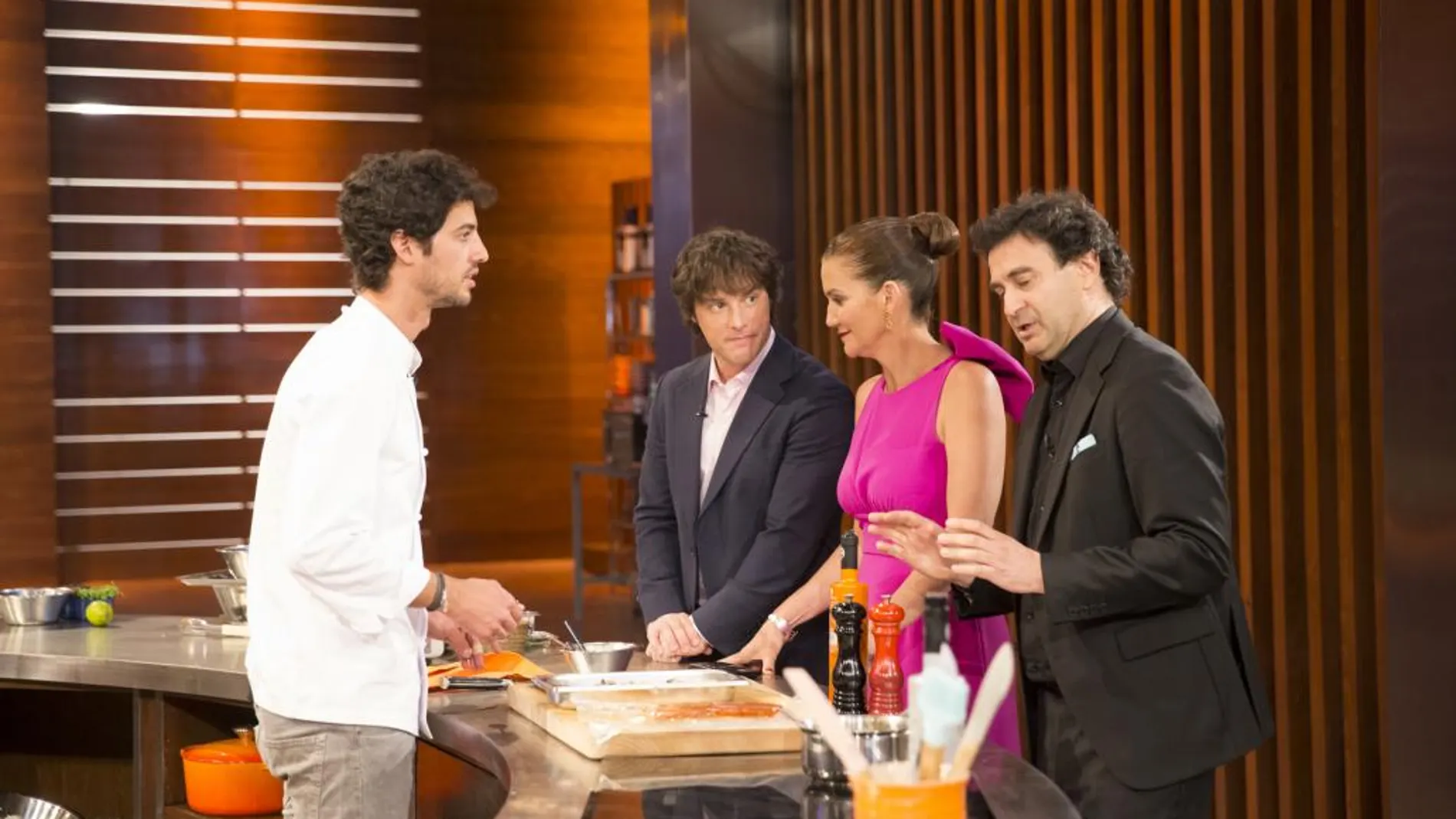 Jorge y el jurado de Masterchef